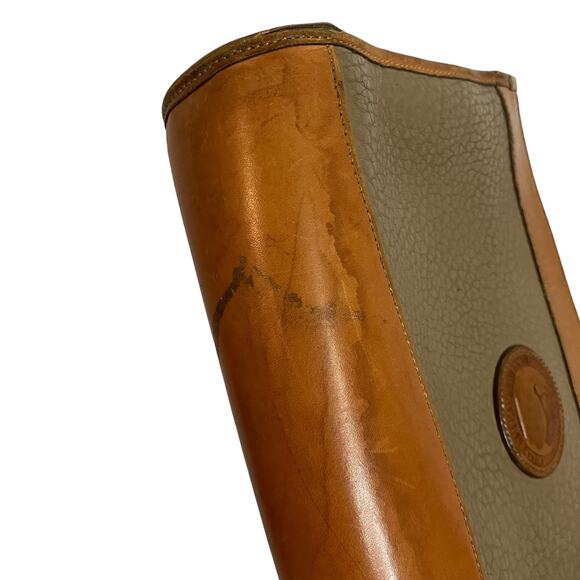 Vintage Dooney & Bourke All Weather Leather Crossbody Pouch - Picture 2 of 9